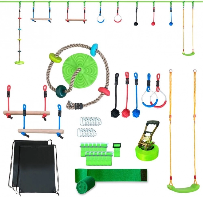 Traseu cu obstacole pentru copii Ninja