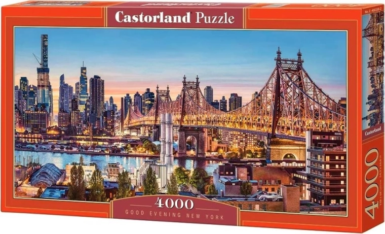 Puzzle 4000 piese CASTORLAND – GOOD EVENING NEW YORK