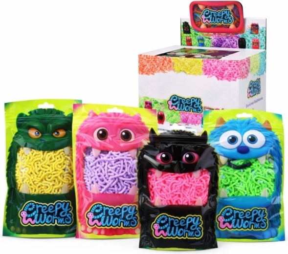 Viermișori din spumă în săculeț 19 × 14 cm