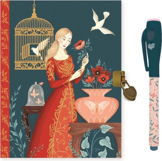 Jurnalul secret DJECO Lisa cu pix magic