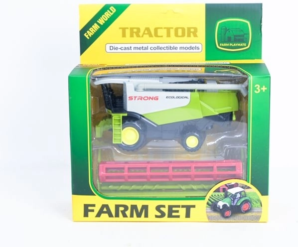 Combină – model de utilaj agricol cu elemente metalice, în cutie