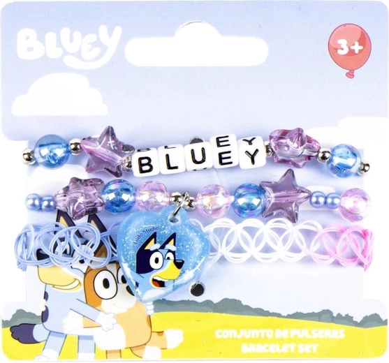Set de brățări Bluey (3 buc.)