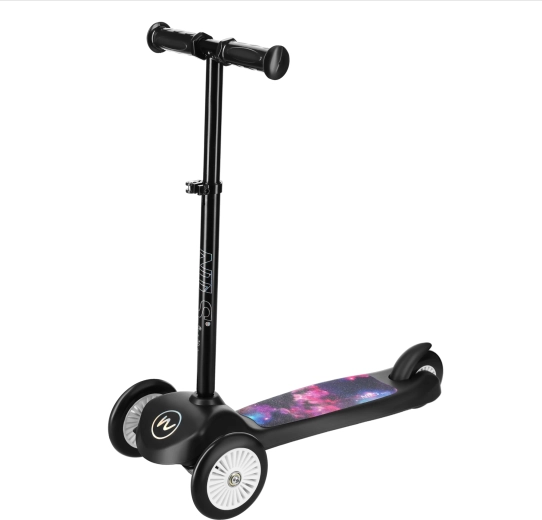 Trotinetă cu trei roți pentru copii NILS Fun Space cu direcție prin înclinare