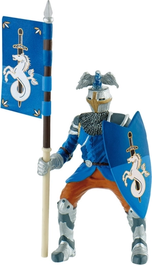 Cavaler de turneu albastru