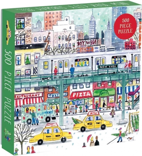 Puzzle New York City Subway 500 de piese – GALISON