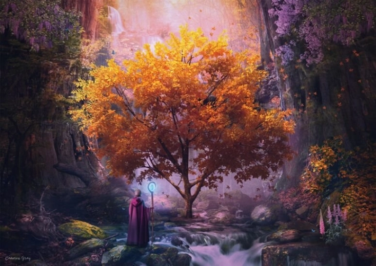 Puzzle SCHMIDT Pădure fermecată – 1000 de piese