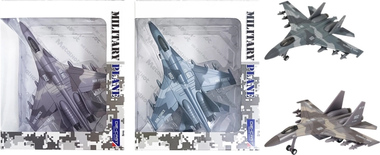 Model avion de vânătoare SU-35 Fighter Jet 1:400 (2 variante)