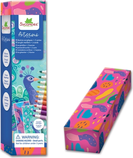 Markere acrilice Artissimo – set de 10 buc.