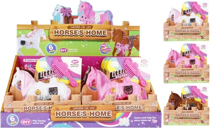 Căluț Little Horse cu accesorii