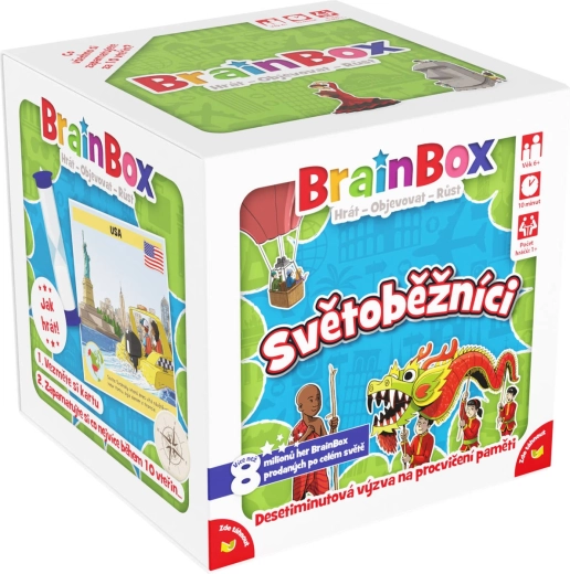 Asmodee BrainBox Călători în lume