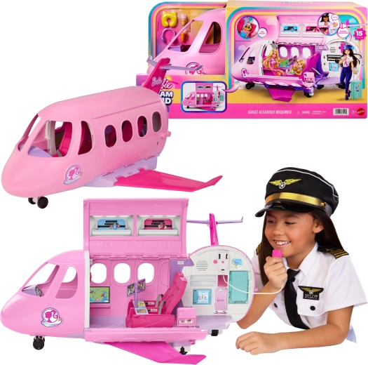 Avion Barbie Dream Land Dream Plane cu sunete