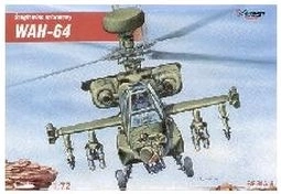 Mirage elicopter de atac WAH-64 – model din plastic 1:72