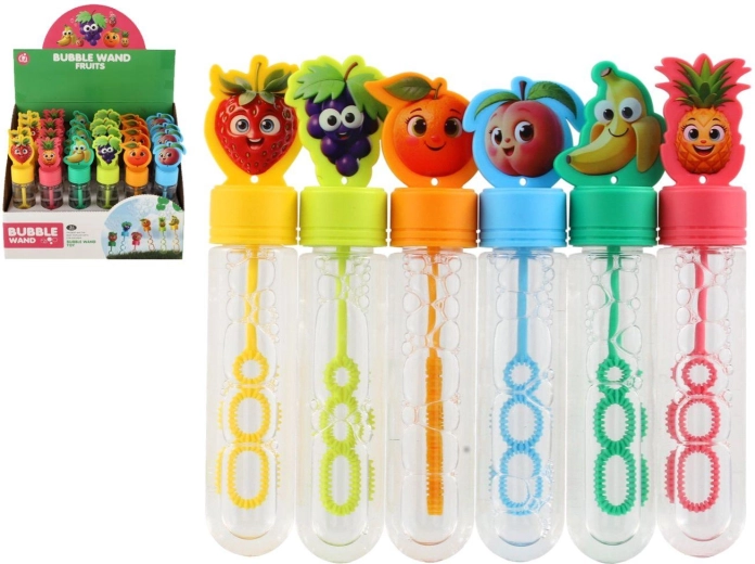 Soluție pentru baloane cu fructe 15 cm – mix 6 tipuri, 24 buc. în cutie