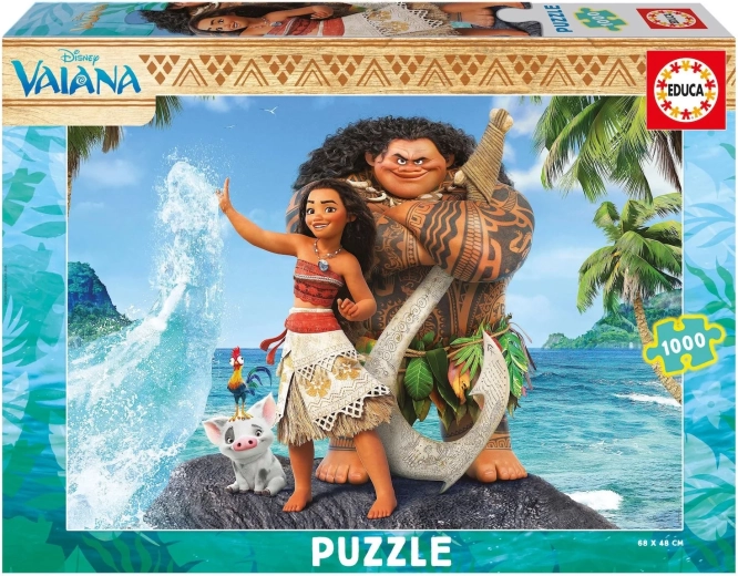 Puzzle Educa Vaiana cea Curajoasă 1000 de piese