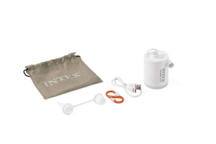 Pompă electrică mică INtex Quick-Fill USB 200R cu lanternă LED