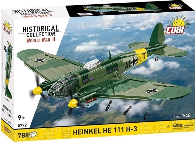 COBI Heinkel He 111 H-3 kit de construcție avion (1:48, 788 piese)