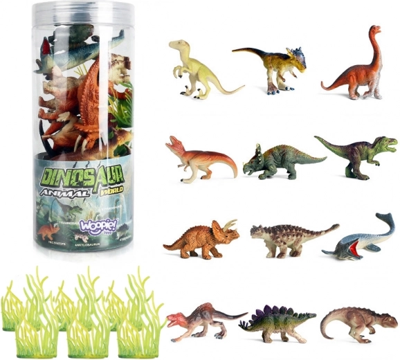Woopie set figurine dinozauri 18 buc