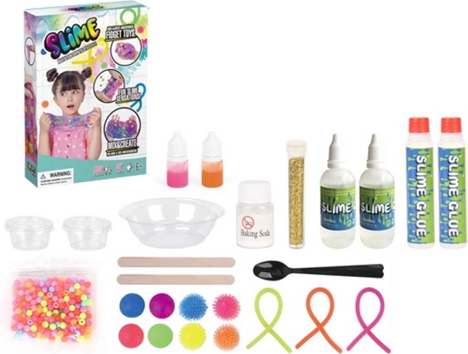 Set creativ pentru realizarea slime-ului