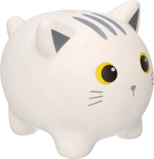 Pușculiță mare pisică albă