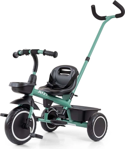 Tricicletă Milly Mally Axel verde închis