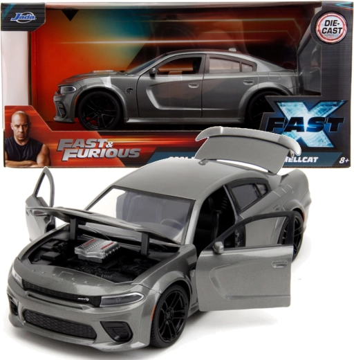 Model metalic 2021 Dodge Charger SRT Hellcat FAST & FURIOUS 19 cm