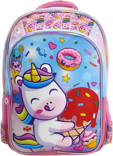 Rucsac școlar luminos Unicorn 43 cm
