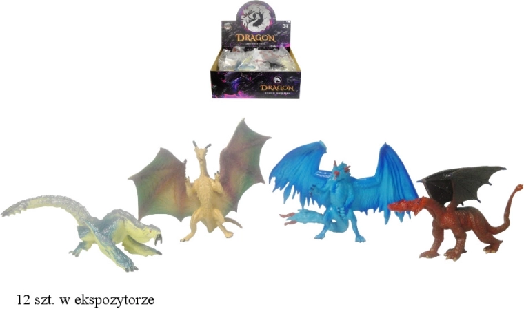 Figurine colorate cu dragoni – jucărie pentru copii