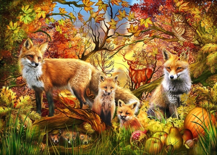 BLUEBIRD puzzle Spiritul toamnei 300 piese