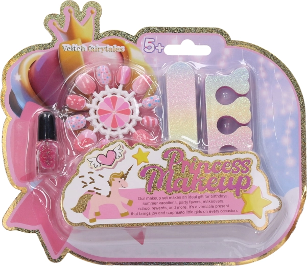 Set de unghii cu unghii artificiale și separator de degete 10 cm - 1 bucată