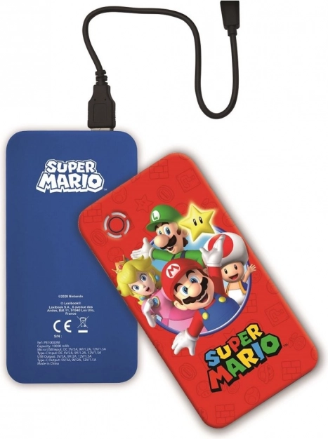 Power bankă cu încărcare rapidă Super Mario 10.000 mAh