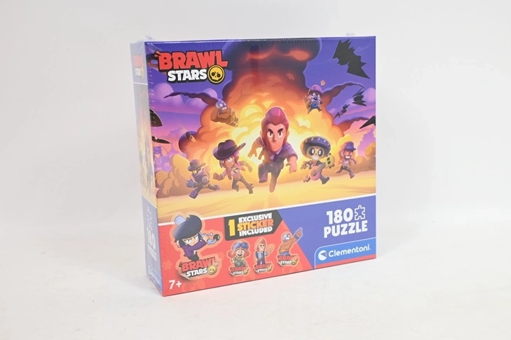 Puzzle Clementoni Brawl Stars 180 de piese în cutie pătrată