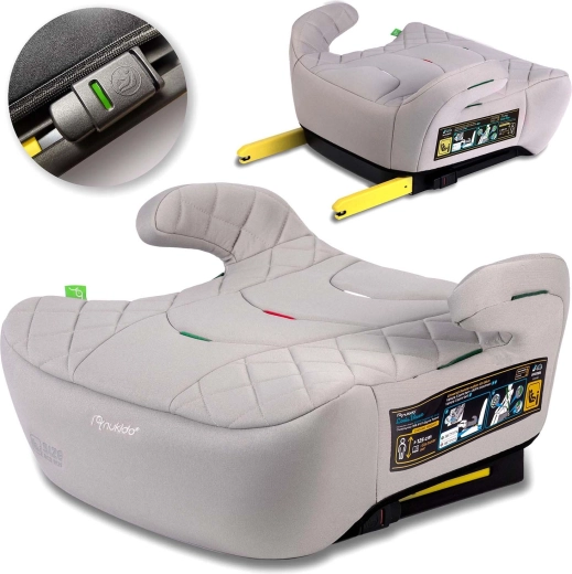 Înălțător auto ISOFIX 22–36 kg NUKIDO Louis i-Size