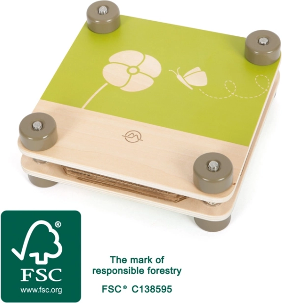 presa de flori din lemn small foot discover