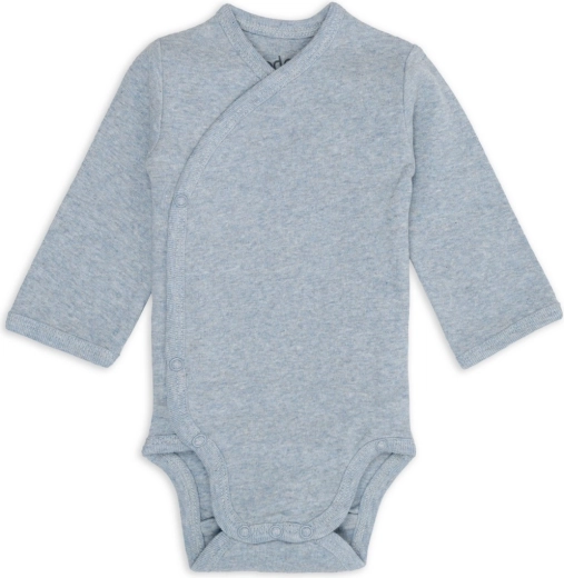 Body petrecut Lodger cu mânecă lungă melange blue fogg, măr. 50
