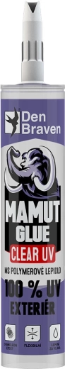 Adeziv transparent MAMUT GLUE CLEAR UV, 290 ml