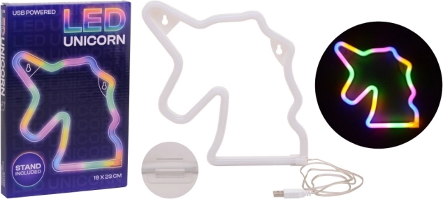 Lampă de noapte curcubeu Unicorn
