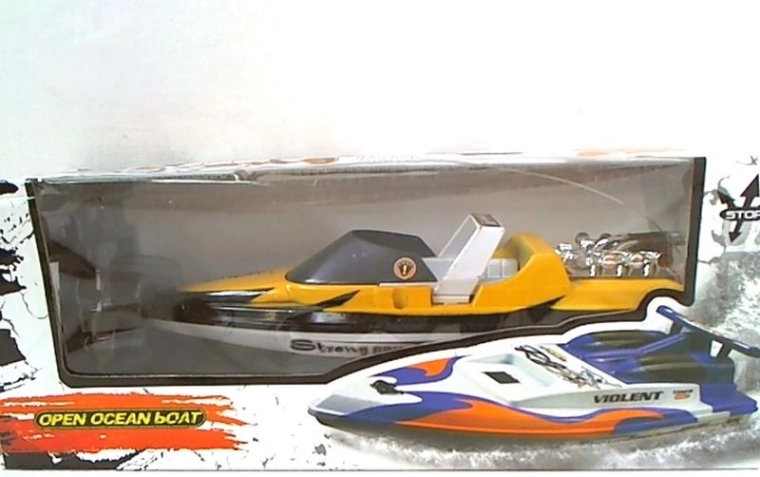 Șalupă cu motor telecomandată HAC02