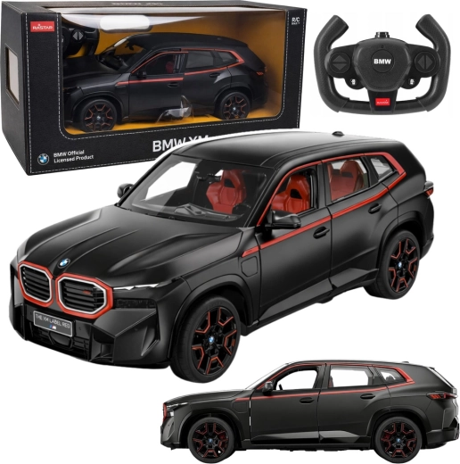 Mașină RC BMW XM 1:14 neagră RASTAR