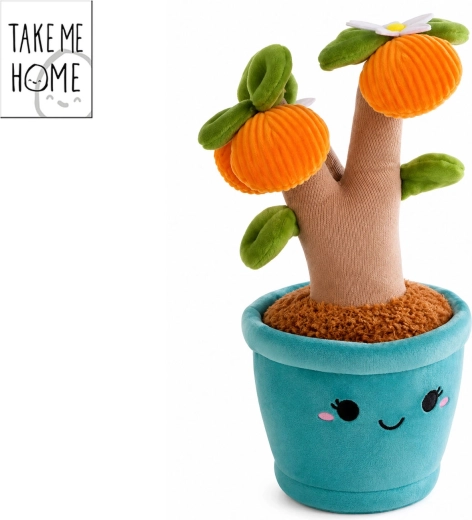 Take Me Home portocal (citrus) din pluș 26 cm