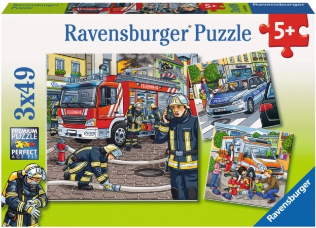 RAVENSBURGER Puzzle Salvatori 3x49 piese