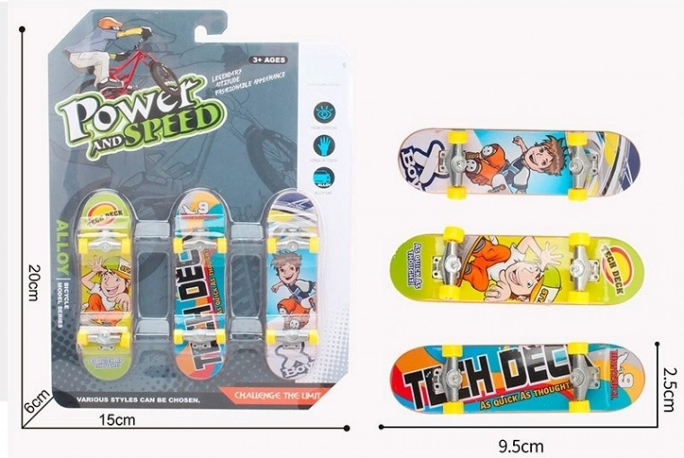 Skateboard - set de 3 bucăți