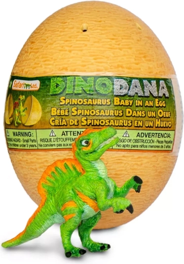 Safari Ltd. figurină pui de Spinosaurus cu ou, cu realitate augmentată