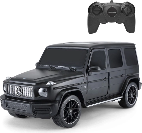 Rastar Mercedes-Benz G63 cu telecomandă la scara 1:24, negru