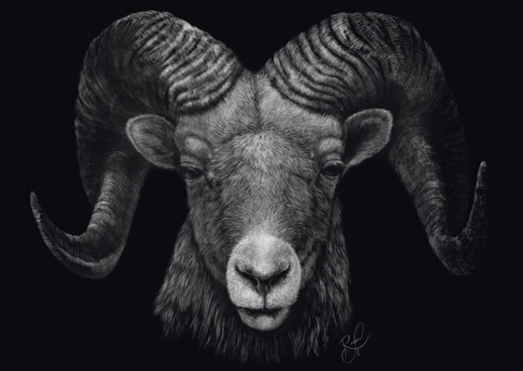 Puzzle Dominanța Berbecului: Întruchiparea focului 1000 piese SCHMIDT