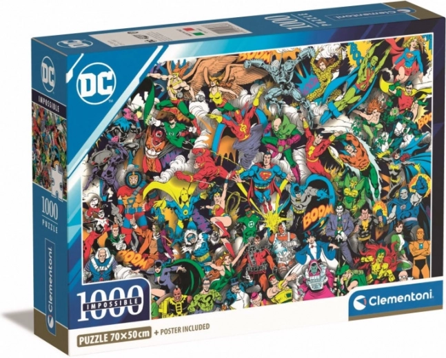 Puzzle 1000 piese Impossible DC Comics