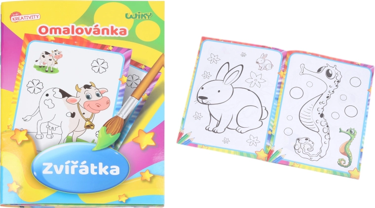 Carte de colorat Animăluțe – 24 de pagini