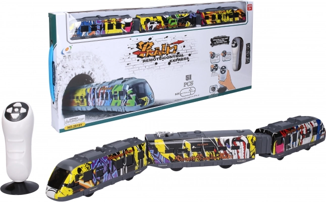Tren graffiti RC