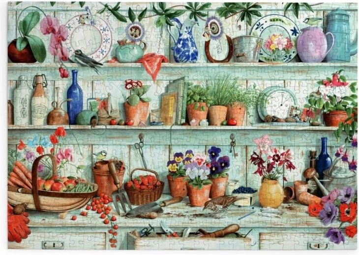 Puzzle House of Puzzles Flori și recoltă, 500 de piese mari
