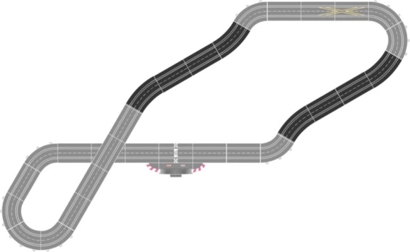 Set de extindere Carrera 4 pentru piste auto Evolution, Digital 132 și Digital 124
