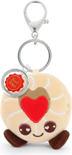 Keeleco breloc pentru geantă biscuiți cu gem 12 cm